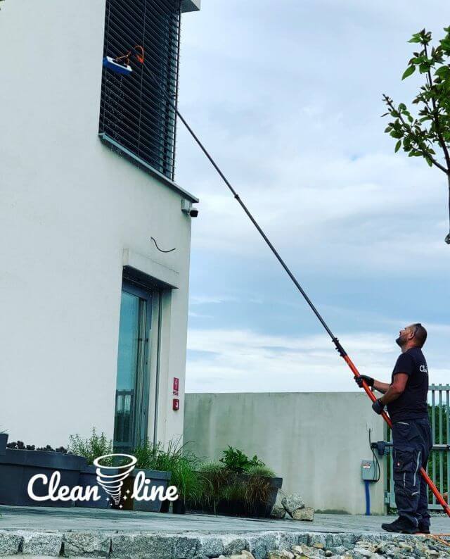 Cleanline mycie okien na zewnątrz